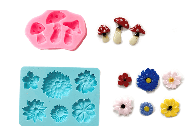Silicone Mould (Flower / 20 Kinds)