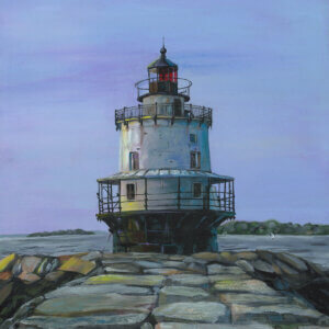 Spring Point Ledge Lighthouse by Yuliia Derkach