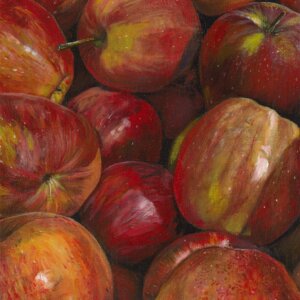 Apples from the Garden by Yuliia Derkach