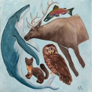 Thanks to the Animals by Amy Kustra